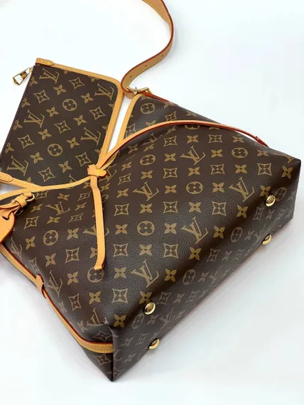 Сумка Louis Vuitton Carry All MM коричневый