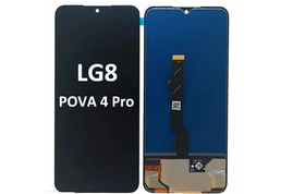 Дисплей для Tecno Pova 4 Pro с тачскрином Черный - (In-Cell)