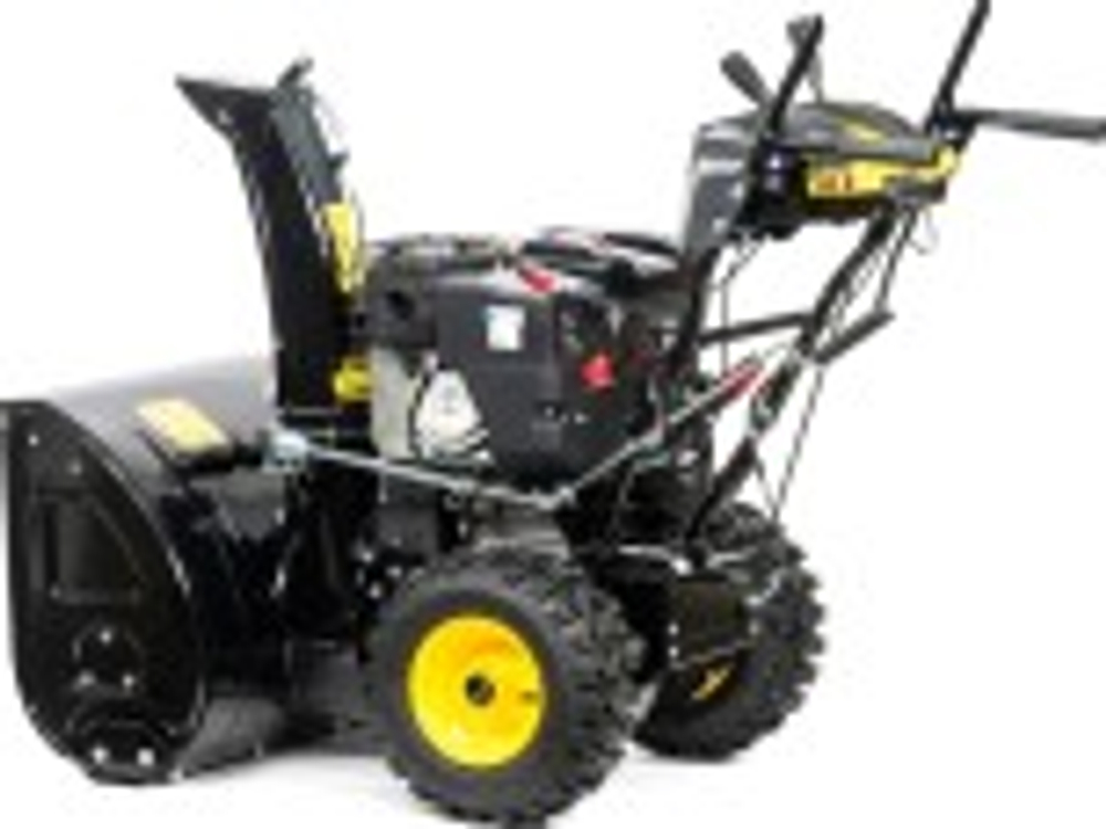 Снегоуборщик бензиновый выброс 15 м с электрозапуском CHAMPION ST1170BS