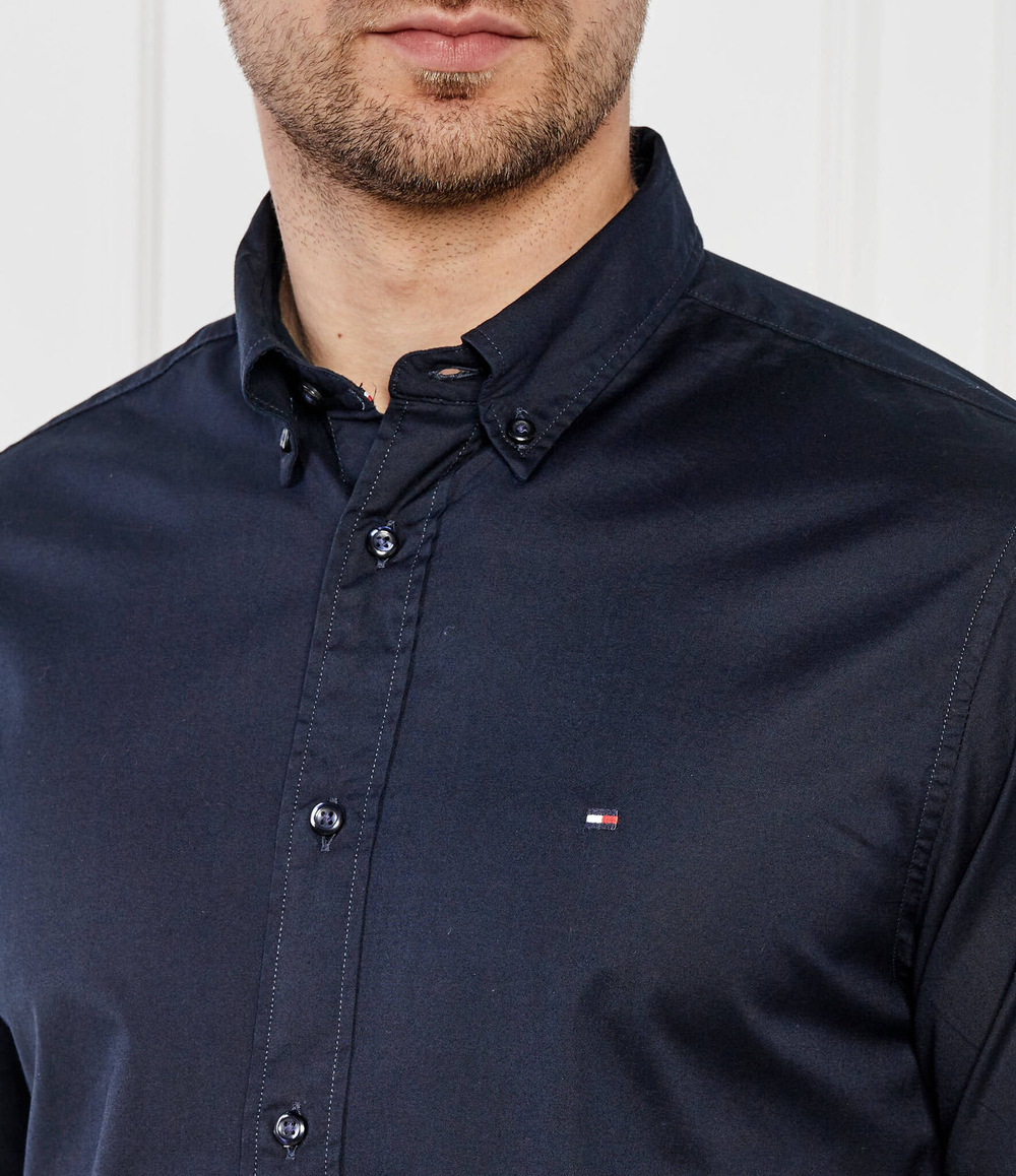 Рубашка FLEX POPLIN Tommy Hilfiger - темно-синий(MW0MW33809)