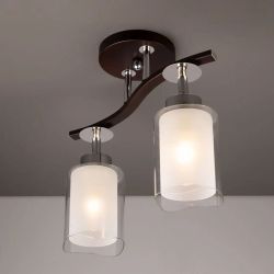 Citilux Фортуна CL156122 Люстра с поворотными плафонами Венге Хром