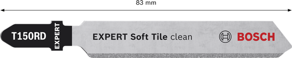 Пилка для лобзика по керамике T150RD BOSCH 2608900567