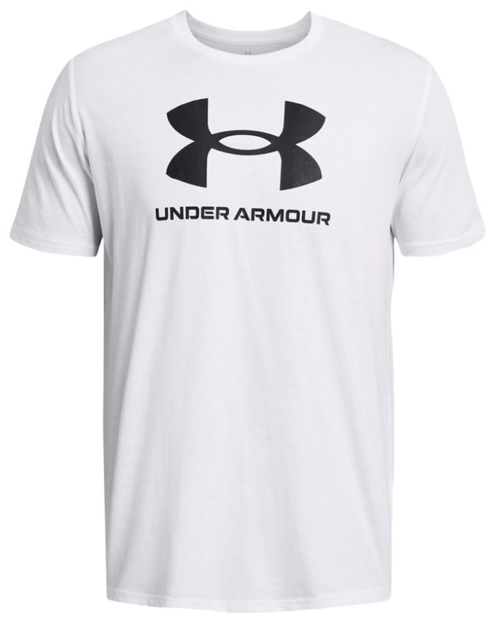 Мужская теннисная футболка Under Armour Men's Logo Short Sleeve - белый
