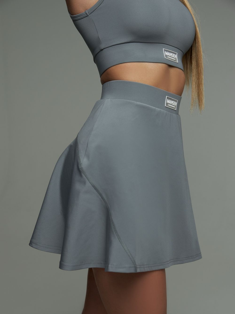 Юбка-шорты теннисная Paddel Tennis Game Gray