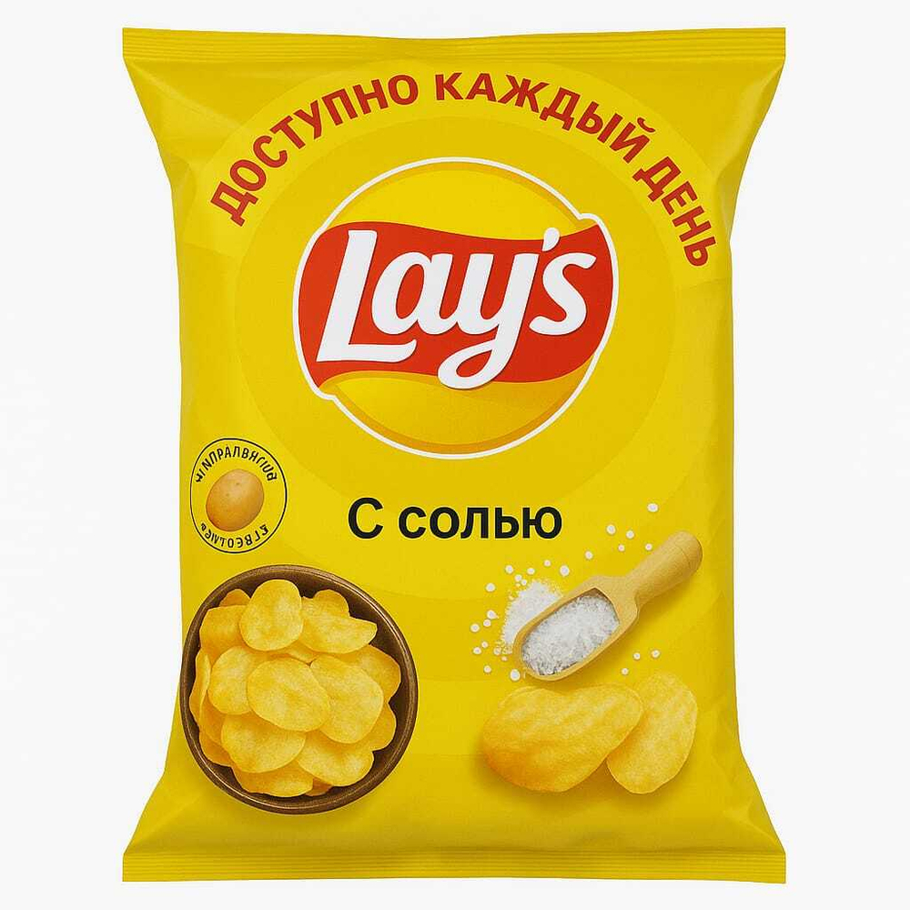 Чипсы картофельные LAY'S С солью 70 гр