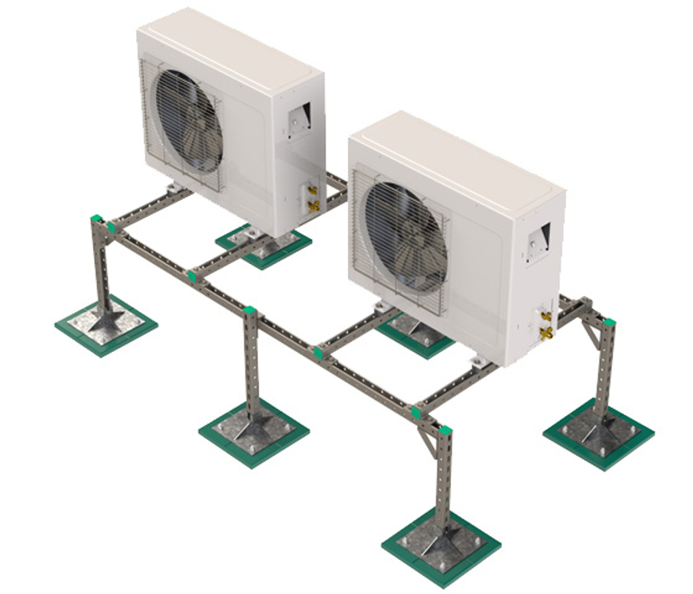 ТМС опорная конструкция для двух блоков 150 кг х2