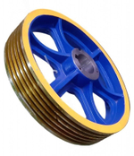 Канатоведущий шкив D610x5x13мм для лебедки 21HT XIZI OTIS
