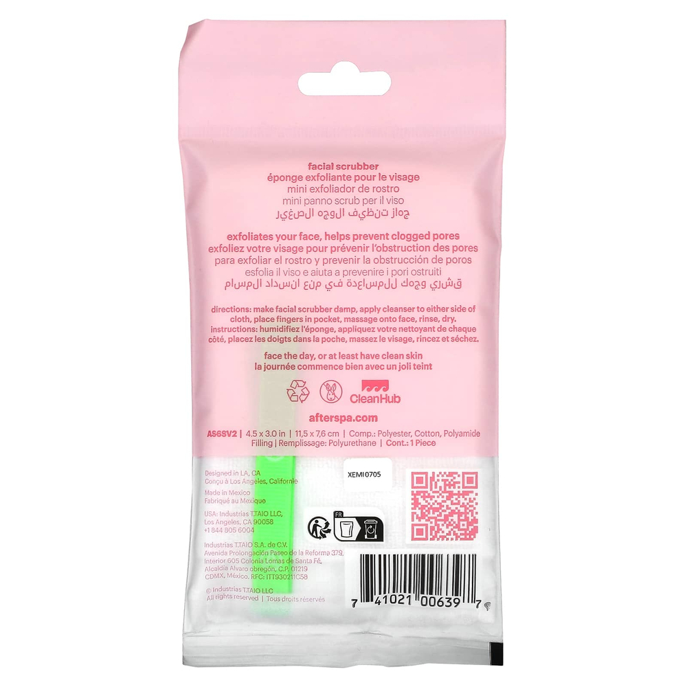 AfterSpa, скраб для лица, 1 шт.