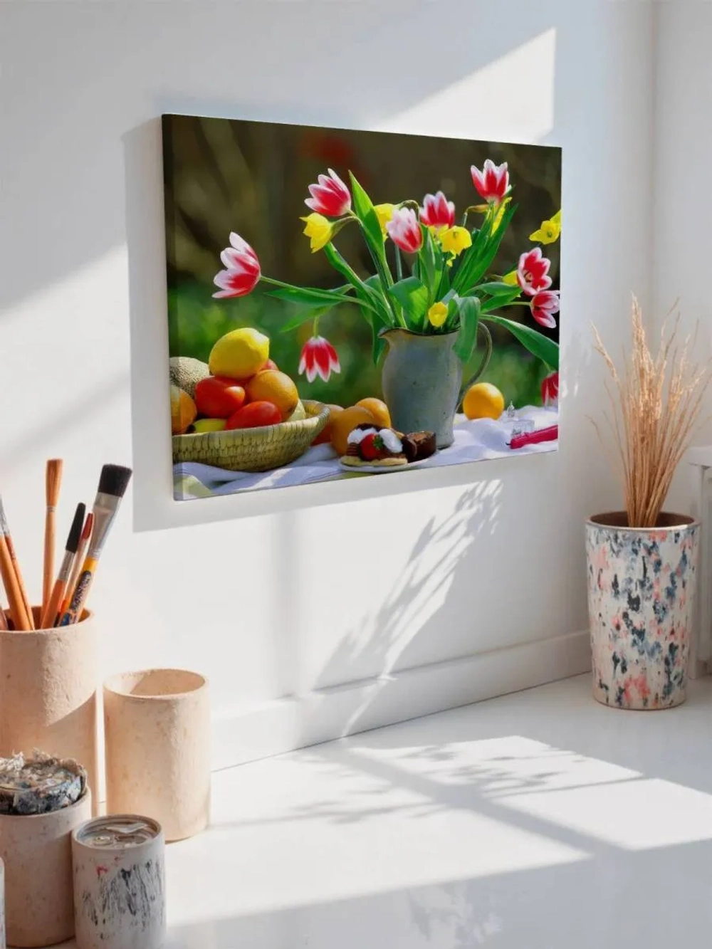 Картина на стену 40 X 50 Тюльпаны