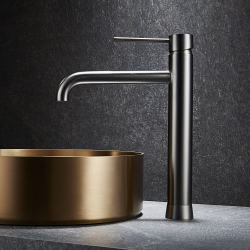 Смеситель для раковины Black&White Universe Gun Metal (U7600GM)