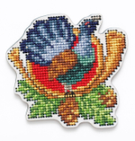 Коллекция:	Вышивка по перфорированной форме¶Название по-английски:	Wooden cross-stitch kit¶Название