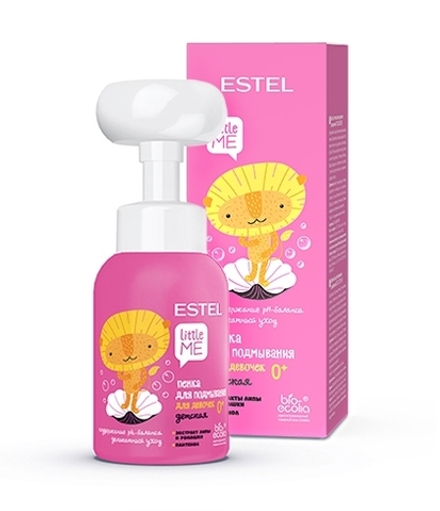Детская пенка для подмывания для девочек ESTEL LITTLE ME, 300 мл