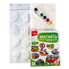 Maqnitli Gips Fiqurlar Lori "Транспорт"