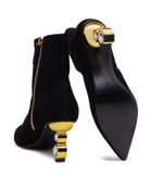 Кожаные ботильоны Kat Maconie - черный(ICHIGO)