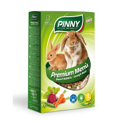 Pinny PM Корм для кроликов карликовых с морковью, горохом, свеклой