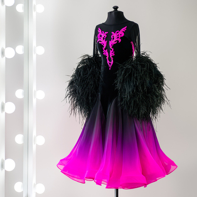 ST 012-01 Спортивное бальное платье для Стандарта (Standard dress)