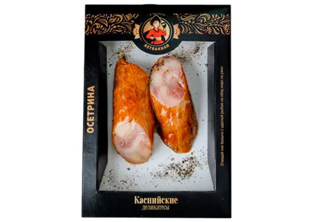 Колбаса рубленная из осетра "Каспийские Деликатесы", 250г
