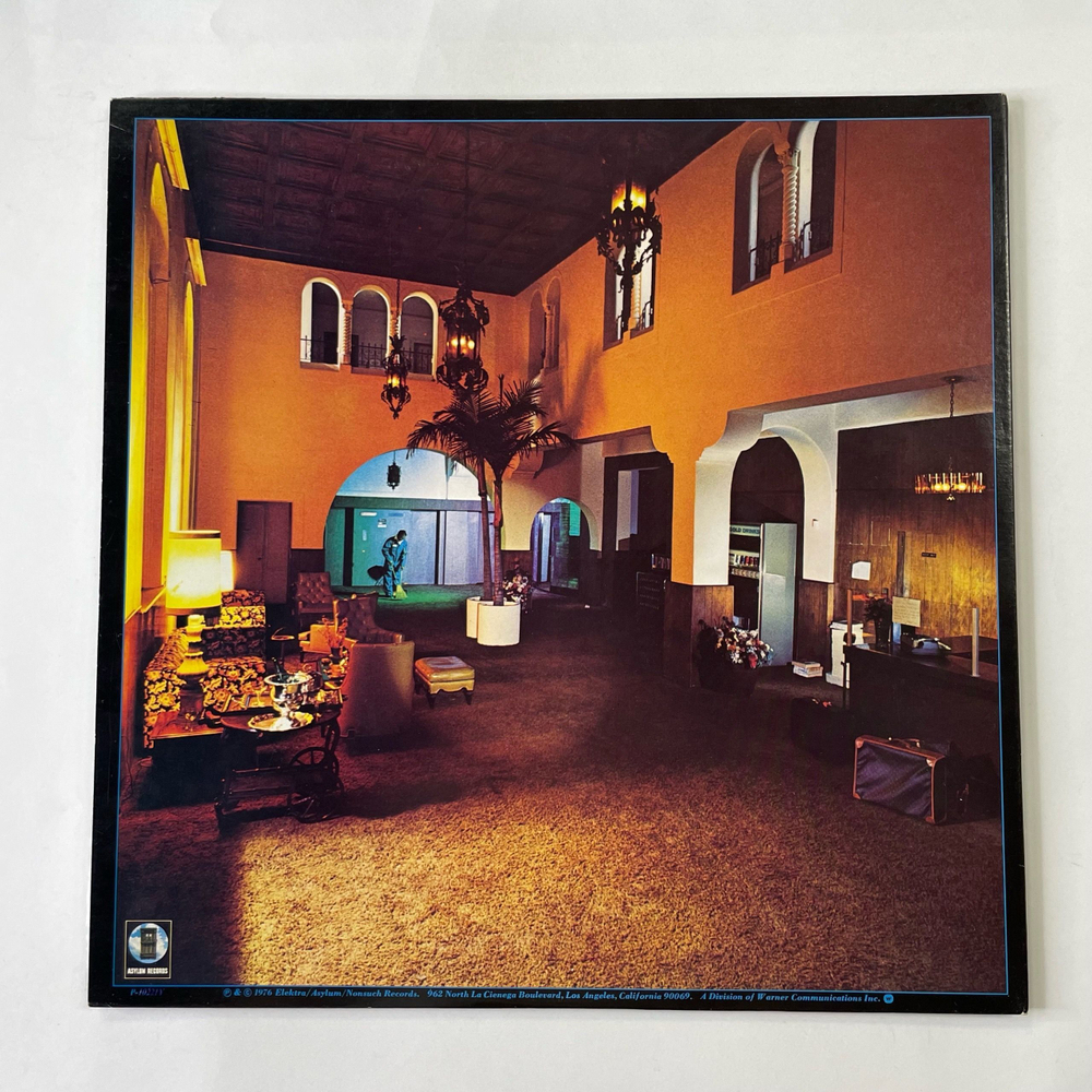 Винтажная виниловая пластинка LP Eagles Hotel California (Япония 1976) (Без Оби) (С Плакатом)