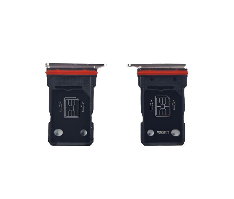 Sim лоток для OnePlus 8 серебристый (Interstellar Glow)