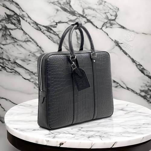 Портфель Louis Vuitton из кожи крокодила