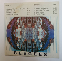 Винтажная виниловая пластинка LP Bee Gees Size Isnt Everything (Россия 1993)
