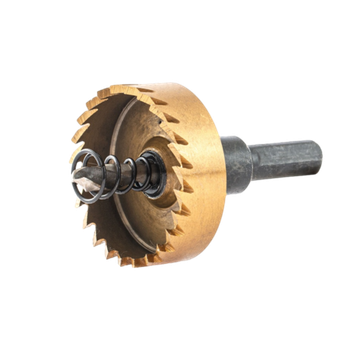 Коронка по металлу HSS, 42 мм, нитридтитановое покрытие //Denzel 724114