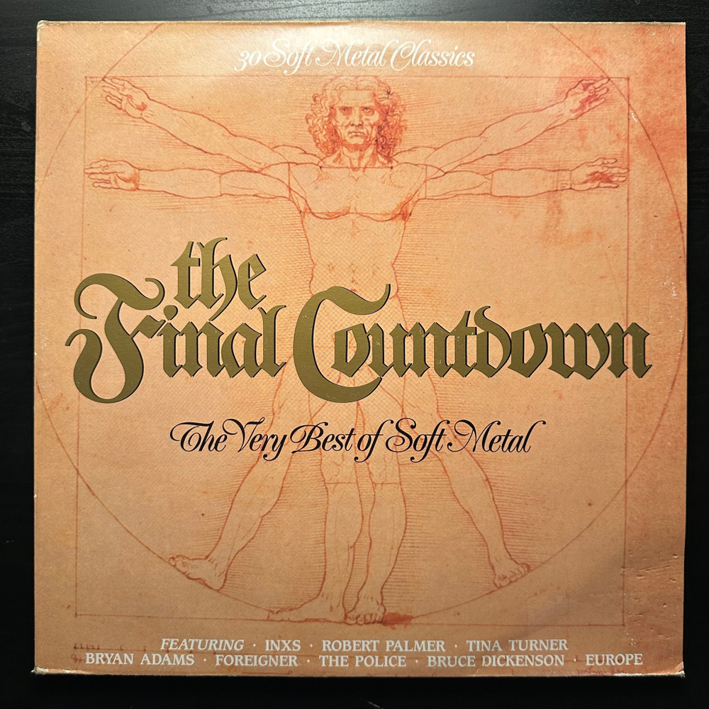 Сборник The Final Countdown - The Very Best Of Soft Metal 2LP (Англия 1990г.)