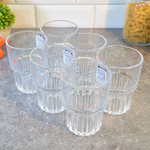 Набор стаканов 6шт 345мл, h11,4см, d8,2см, LXY5015-2