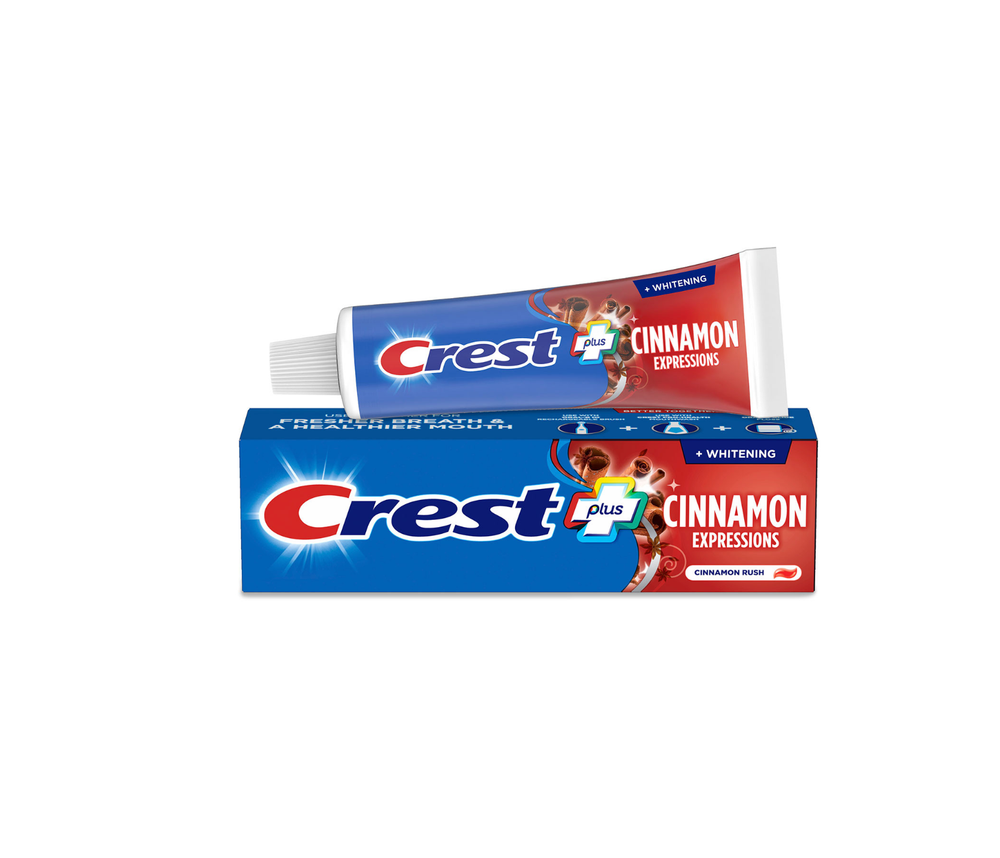 Зубная паста Crest Complete Whitening Plus Cinnamon со вкусом корицы 5.4 oz