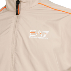 Мужские теннисные Костюмы EA7 Tracksuit Men - Beige, Orange