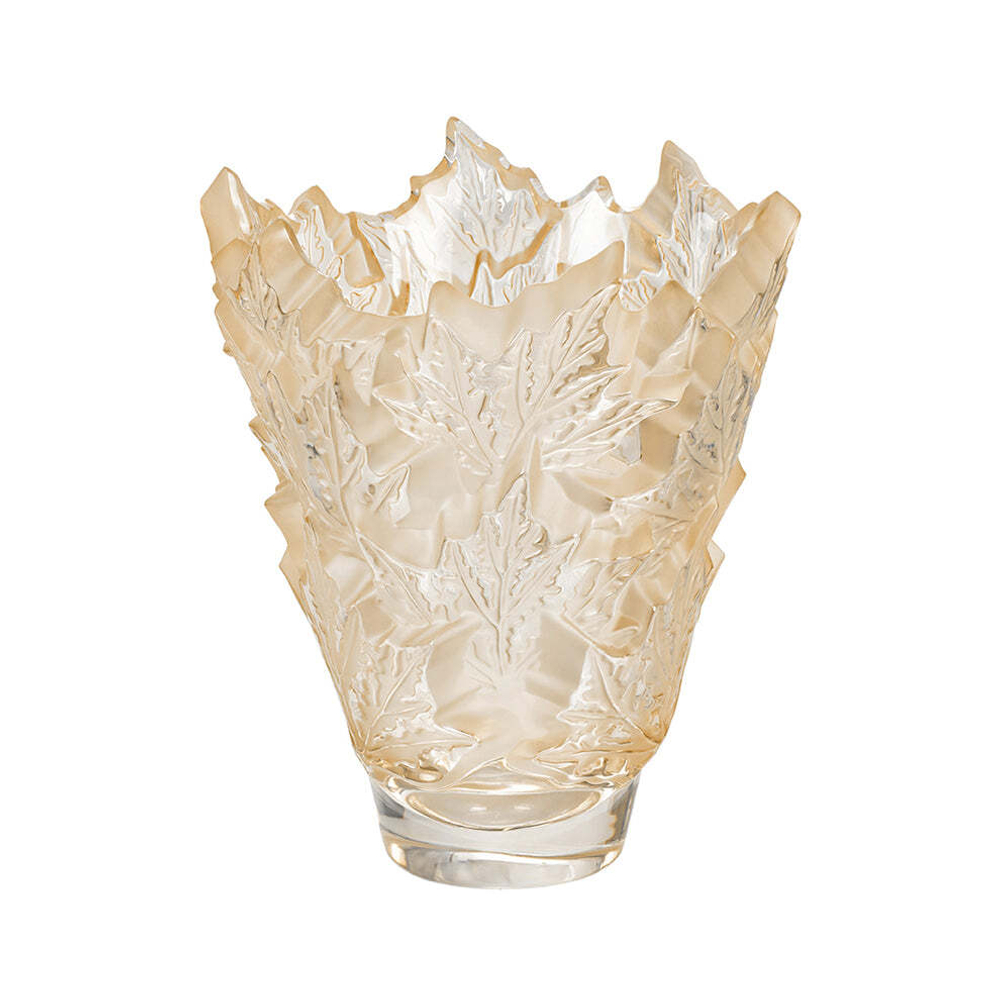 Ваза Lalique Champs-Elysees золотая, 33 см
