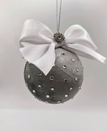 Ёлочные игрушки "БАРХАТ" 4шт