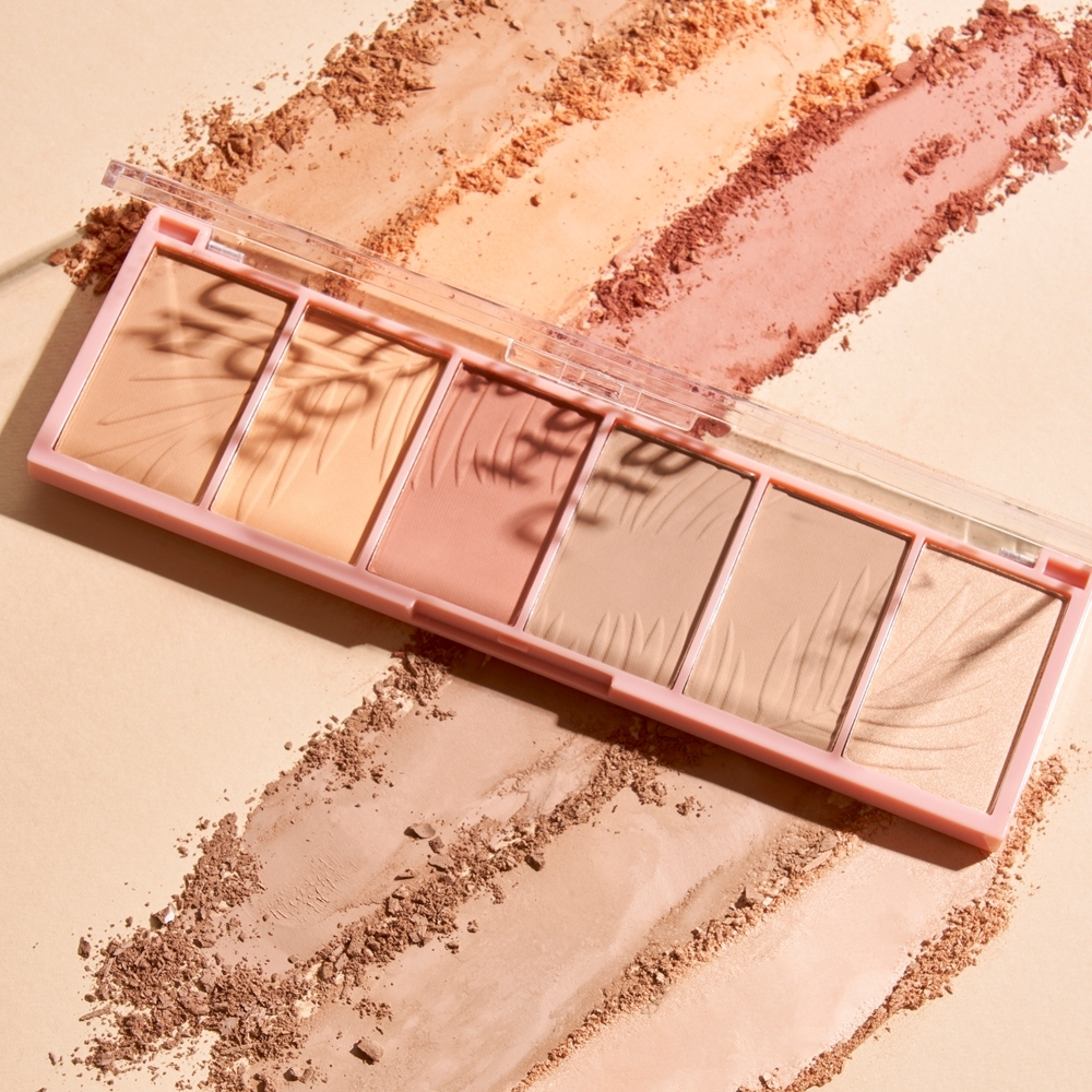 LAMEL Blush & Contour - палитра контурных румян, 16 g