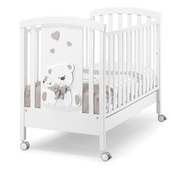 Детская кровать Erbesi Tato белый/песочный