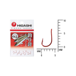 Крючок одинарный HIGASHI Umitanago ringed #0,5 Red