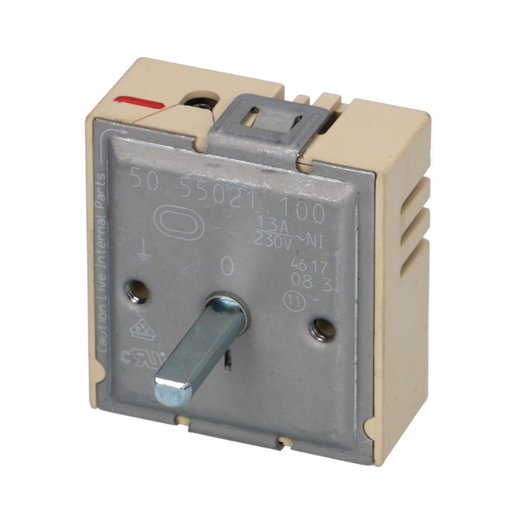 Регулятор мощности двухзонной конфорки 50.55021.100 56412, 232427, 377519, 481227328265, 3051706038, 140013340017