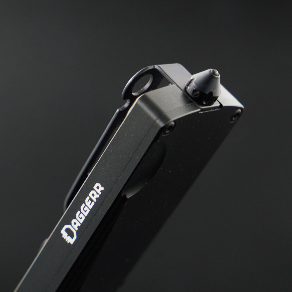 Нож Кощей танто черный