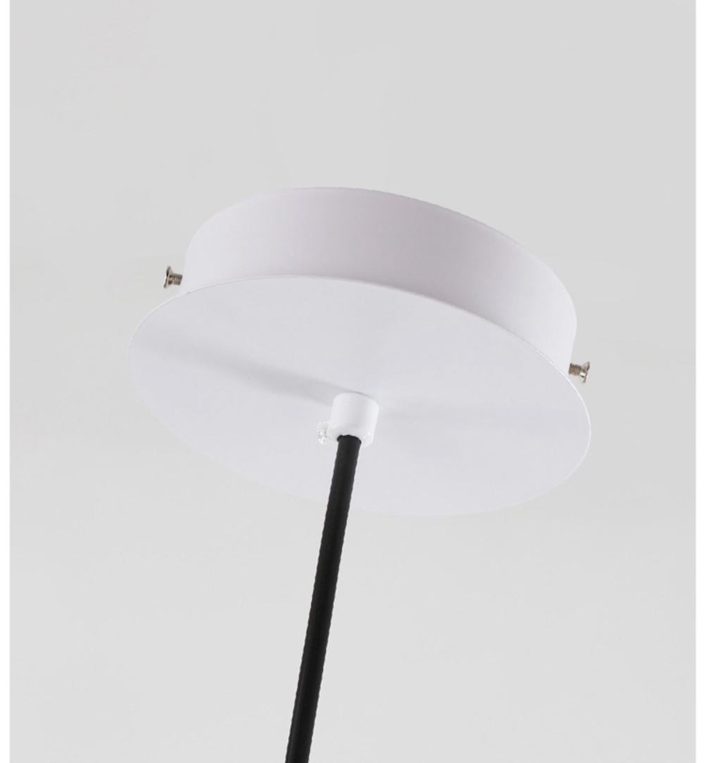Pendant design lamp   Bolle by Giopato & Coombes (3 lampshade ,  прямоугольное mount)