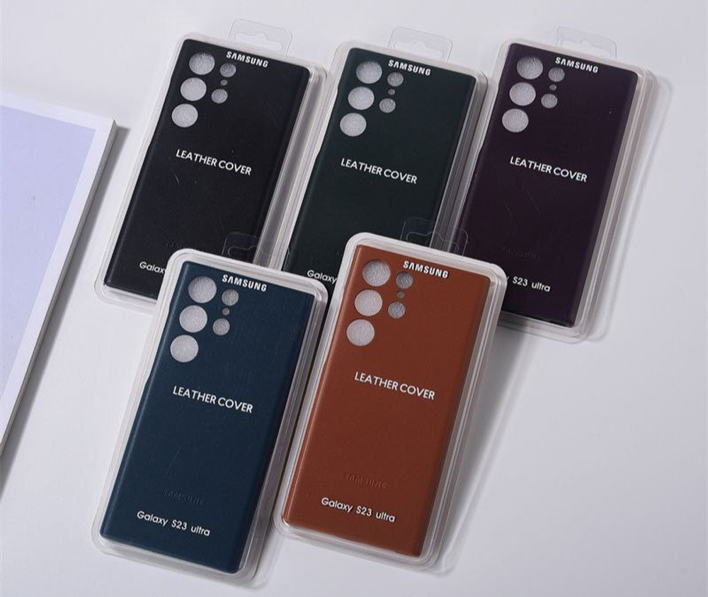 LEATHER CASE для Samsung S23 Ultra