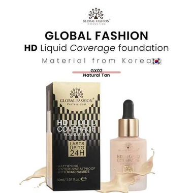 Тональный крем для лица увлажняющий матовый 02