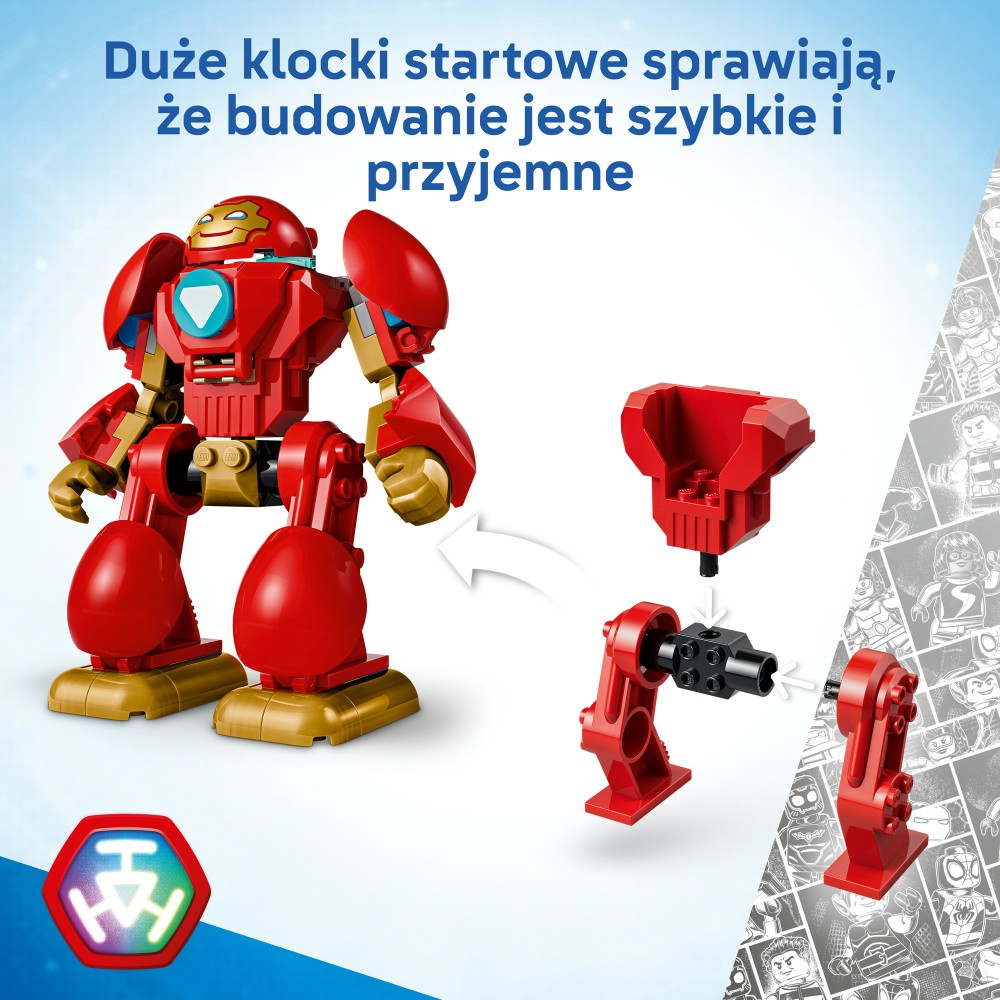 Конструктор LEGO Disney Junior Marvel 11209 Альтрон против Железного человека — фото 4