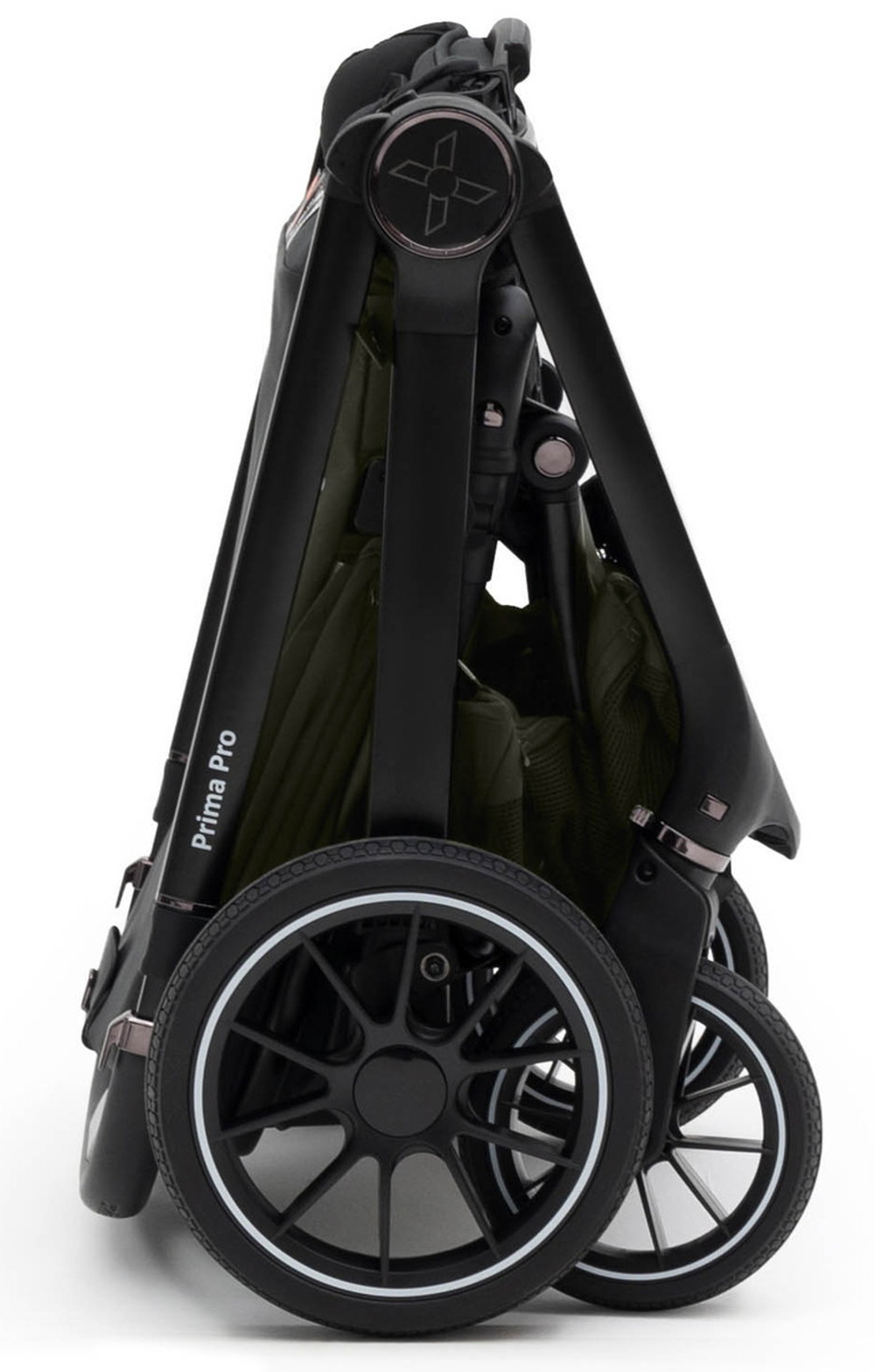 Коляска Agex Prima Pro 3 в 1 с автокреслом i-Safe Grey APF664 Green (Зеленый)