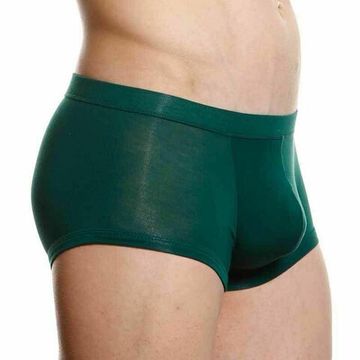 Мужские трусы хипсы темно-зеленые Aussiebum Man Green Boxer AB00249