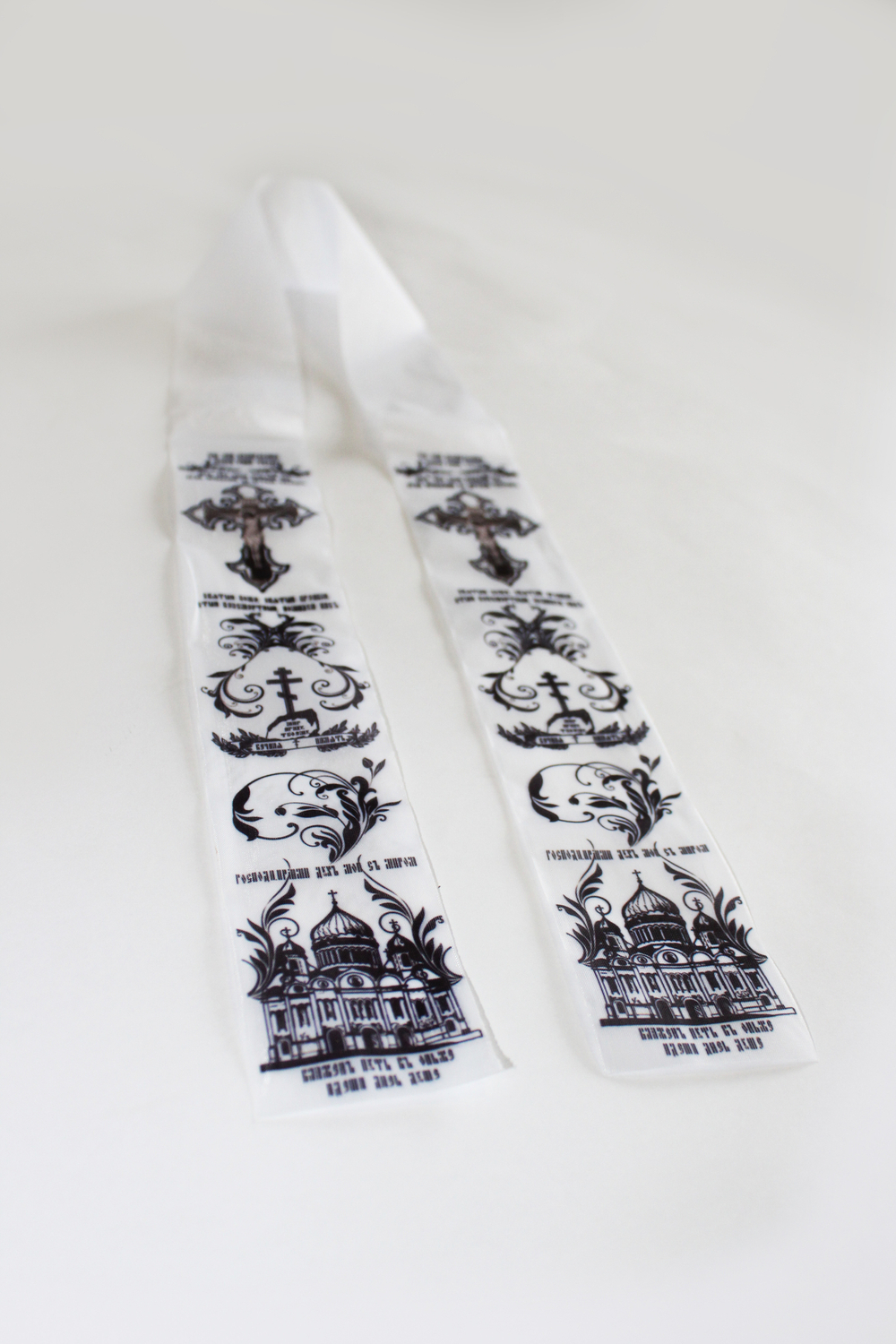 Комплект завязок для рук и ног шелк