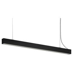 Линейный светодиодный светильник ЭРА SML-30-40W-6K-12-B 40Вт 6500K 3600Лм 1180х50х68 черный подвесной | Светильники линейные для ритейла