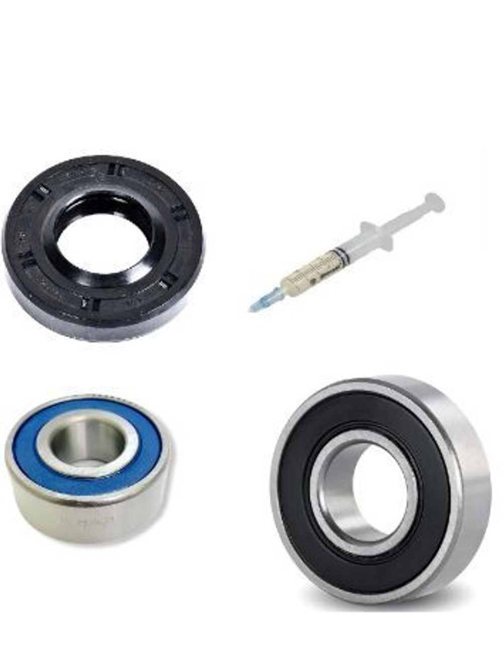 Подшипники для стиральных машин Weissgauff WM 5649 DC, сальник, смазка.