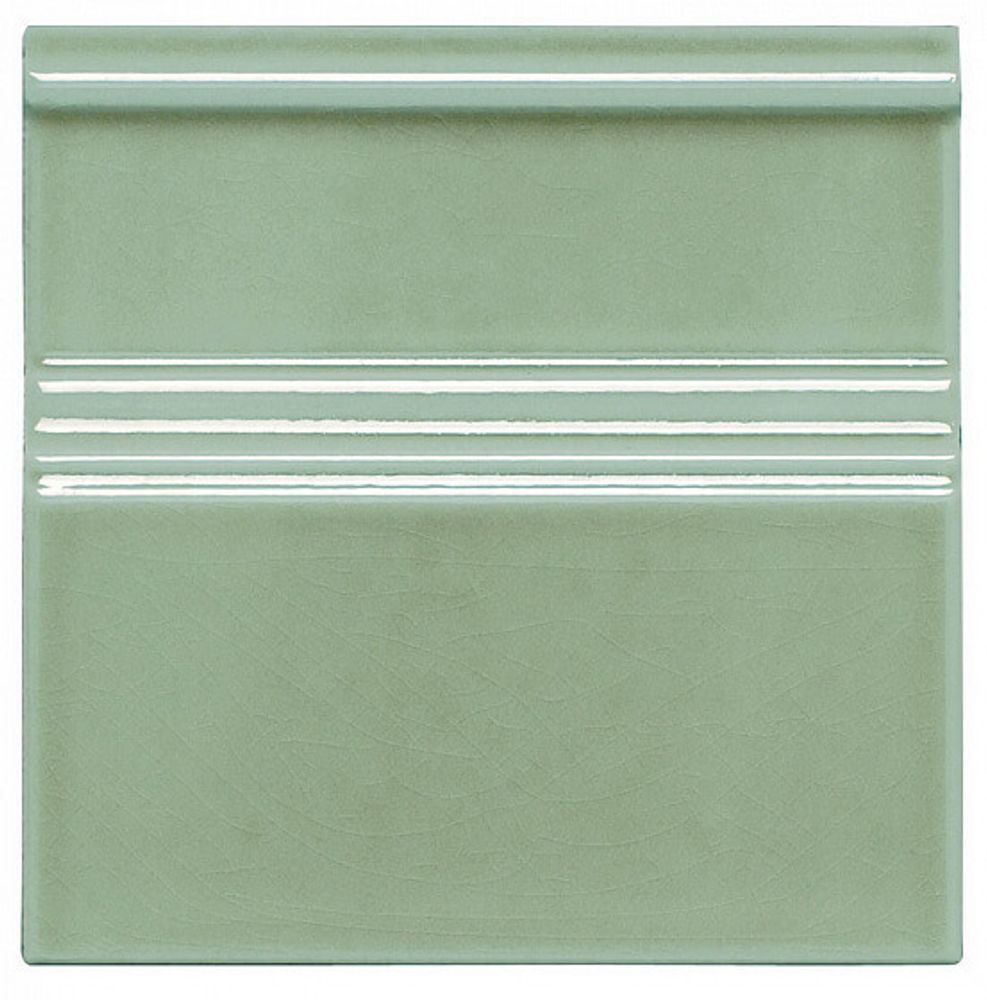 Adex Modernista Rodapie Clasico C/C Verde Claro 15x15