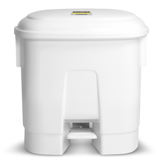 Мусорное ведро с педалью и крышкой, 30 л