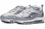 Кроссовки Nike Air Max 98 Metallic Silver (Женская размерная сетка)