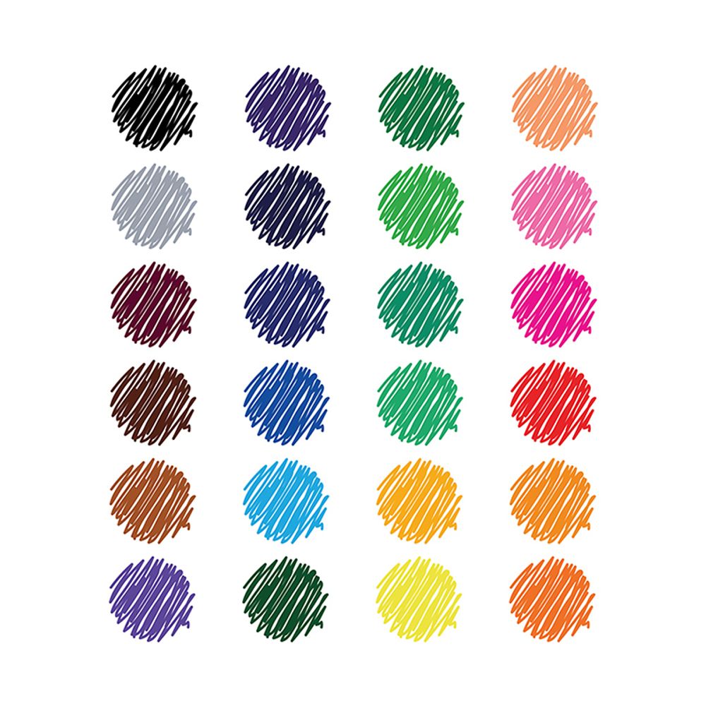 Фломастеры 24 цветов Berlingo Замки, картонная упаковка